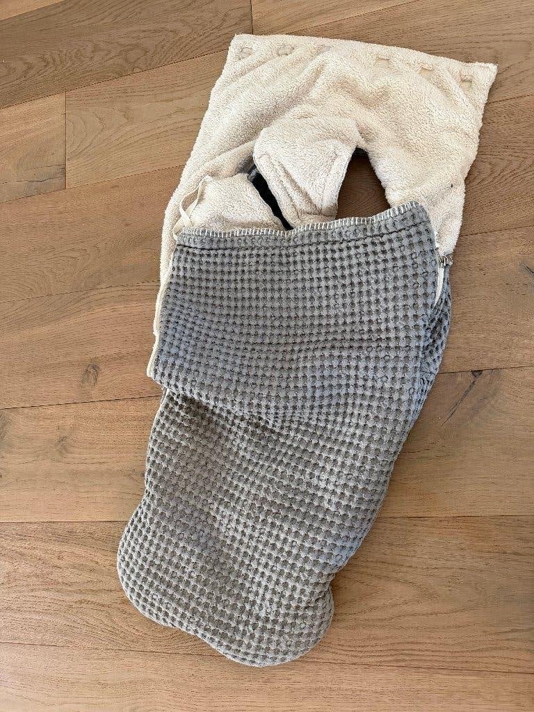Koeka voetenzak wafel/teddy, Ophalen, Koeka, Zo goed als nieuw, 90 cm