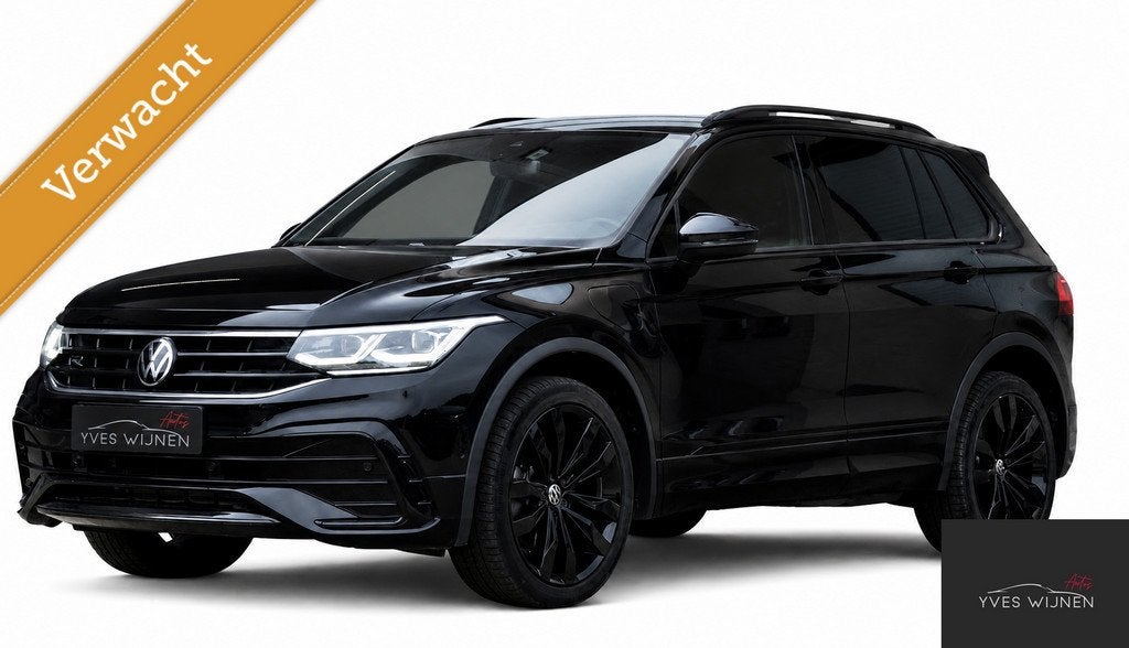 Volkswagen Tiguan 1.4 TSI eHybrid R-Line Business+ FULL OPTI, Auto's, Volkswagen, 1716 kg, Zwart, 4 cilinders, Met garantie (alle)
