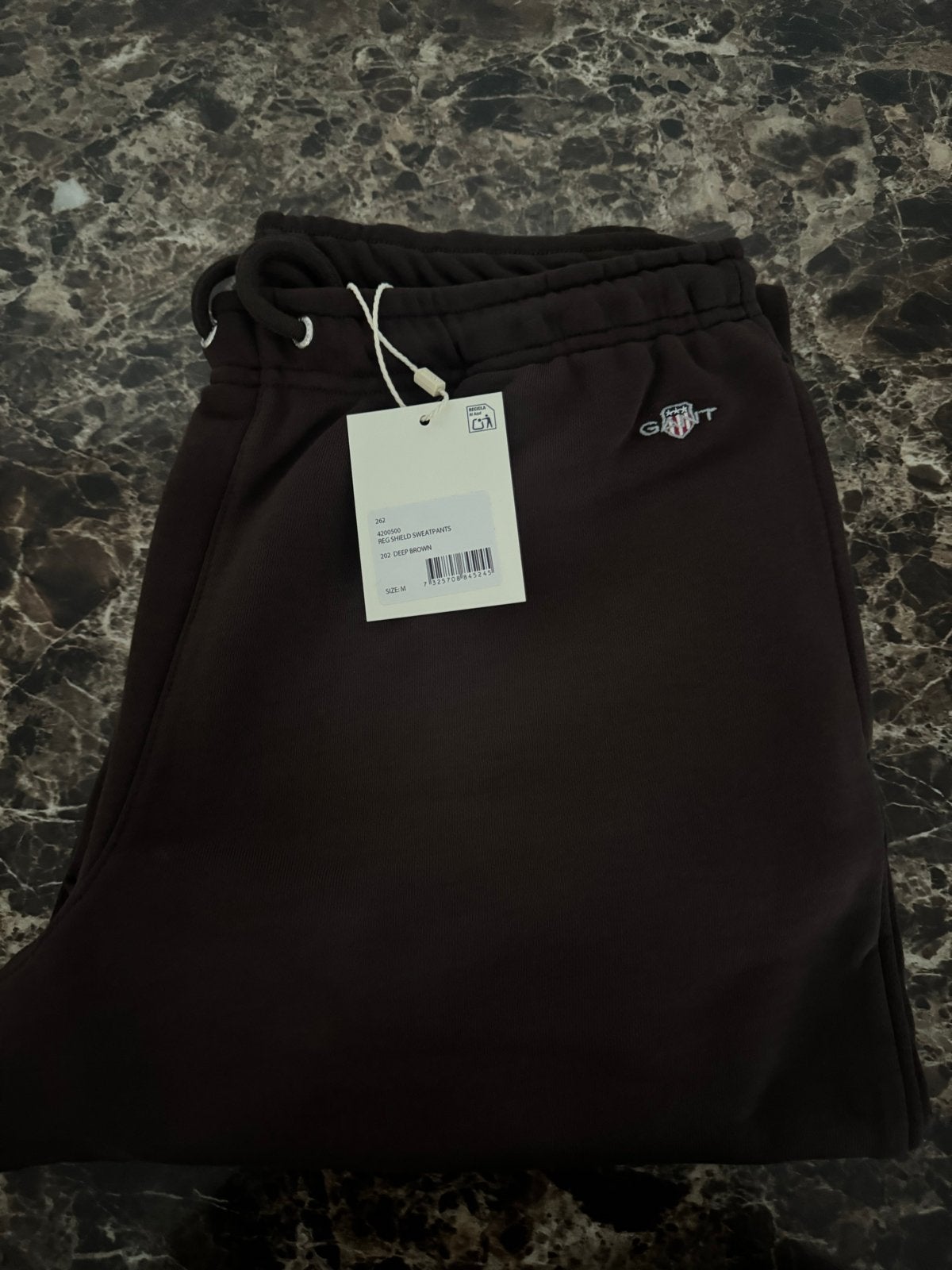 Gant trainingsbroek maat M bruin nieuw, Ophalen of Verzenden, Nieuw, Bruin