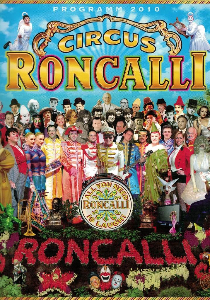 Programmaboek Circus Roncalli 2010., Ophalen of Verzenden, Zo goed als nieuw