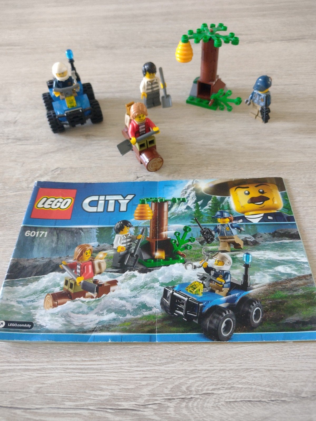 Lego City Bergachtervolging (60171), Ophalen, Zo goed als nieuw