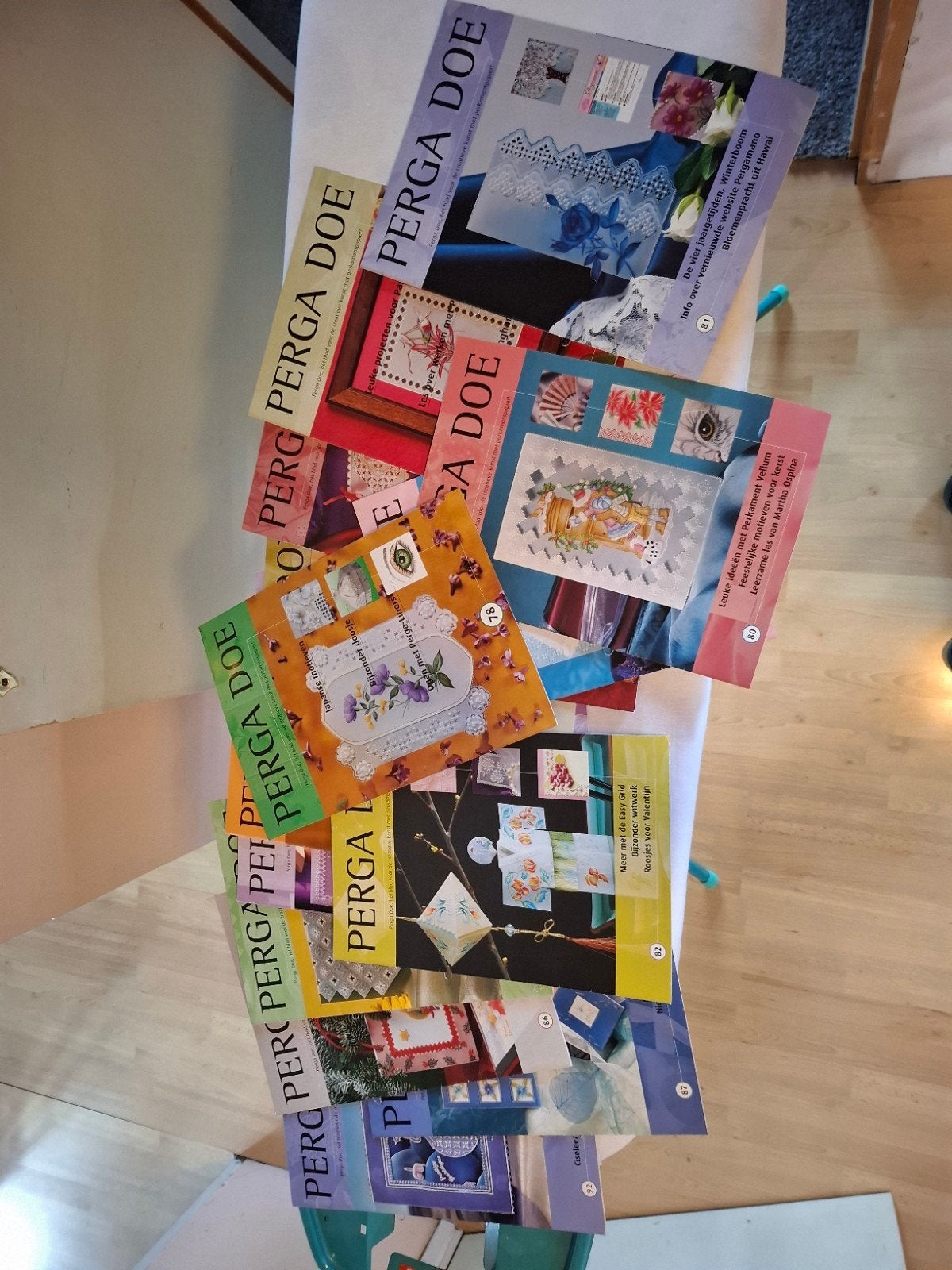 Pergamano, Hobby en Vrije tijd, Ophalen