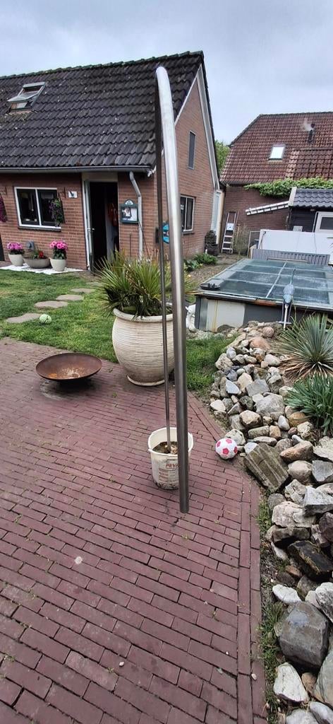 RVS Waterloop / Waterval voor Vijver, Tuin en Terras, Ophalen of Verzenden, Gebruikt, Overige typen