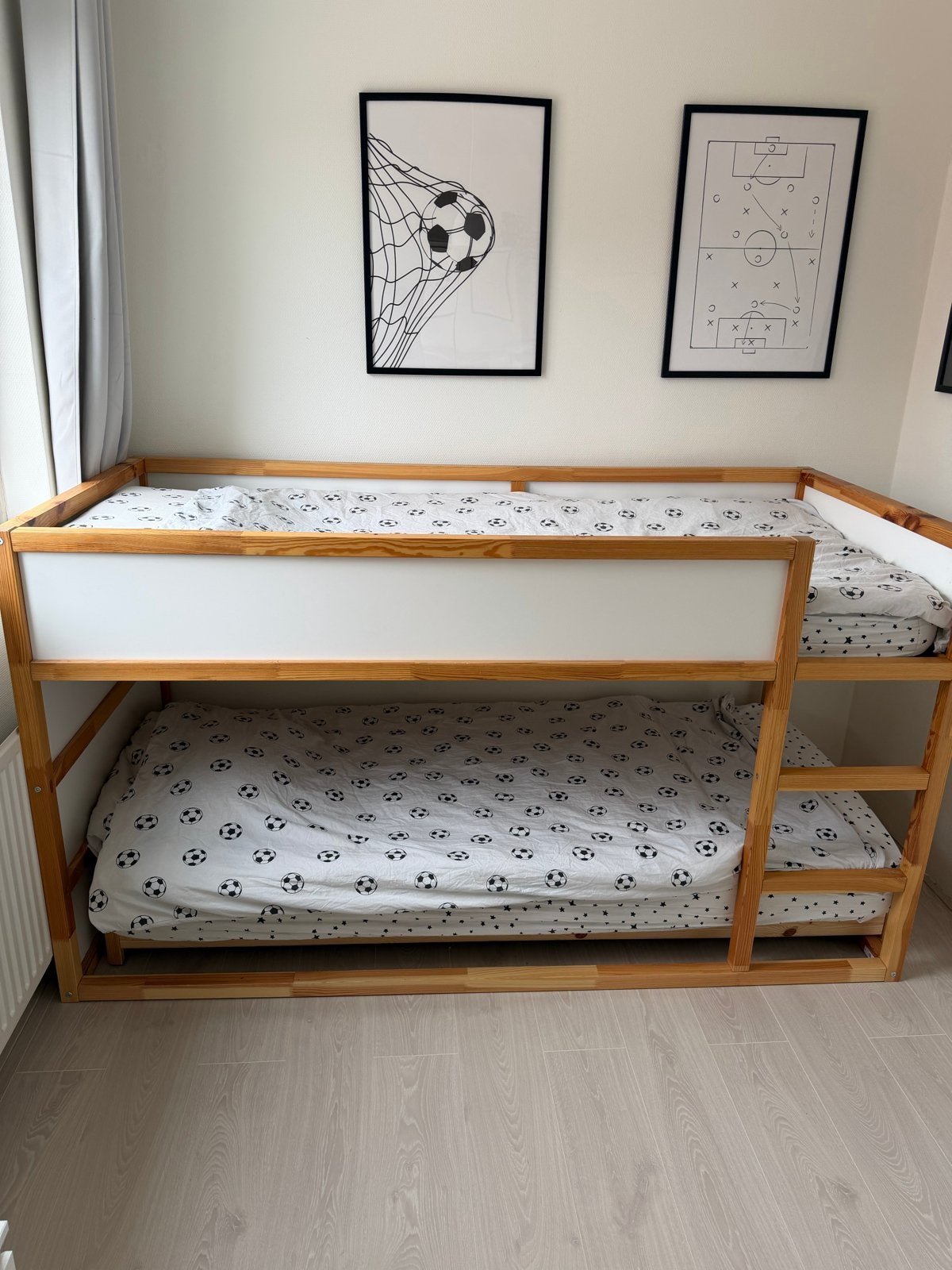 IKEA KURA hoogslaper met extra uitschuifbed 90x200, Ophalen, Gebruikt, 90 cm, 160 tot 180 cm