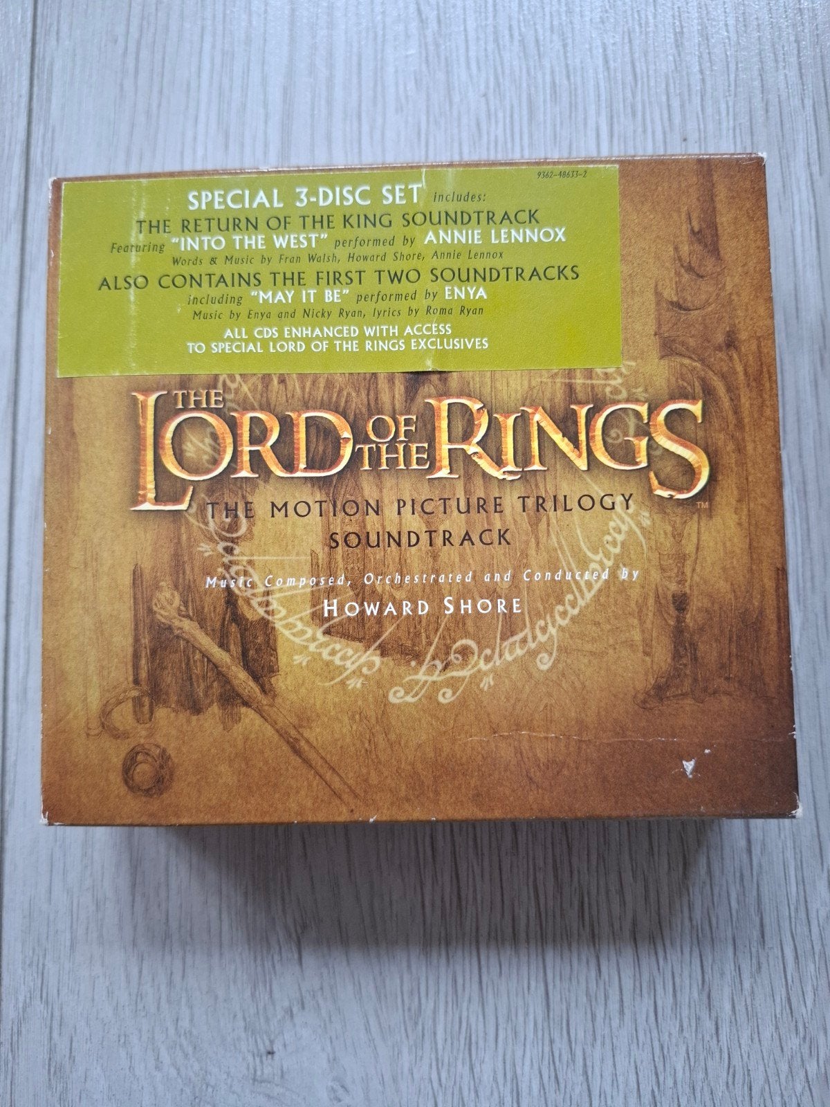 Lord of the Rings: The Motion Picture Trilogy Soundtrack, Gebruikt, Boxset, Soundtrack, Ophalen of Verzenden