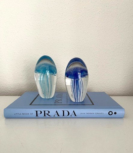 J-Line presse papier glas kwal S Nieuw!, Blauw, Nieuw, Ophalen of Verzenden, Modern