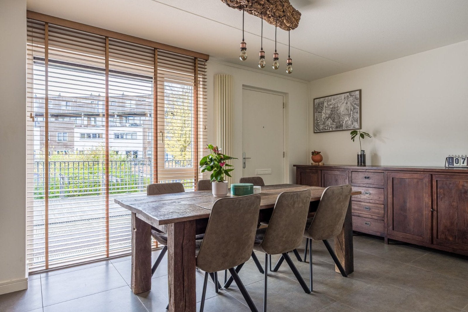Unieke kasteeltafel 200x96 | oud massief hout Zuid Frankrijk, Ophalen of Verzenden