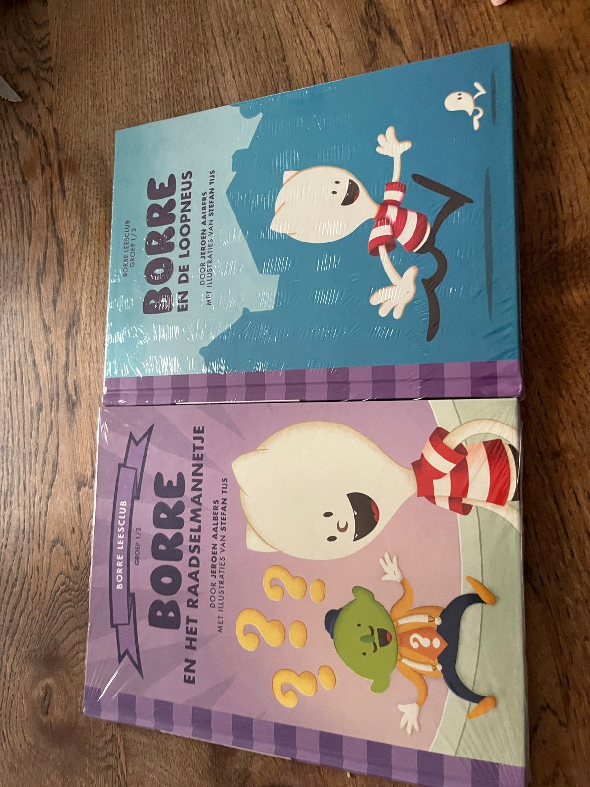 Borre Leesclub Boeken: En de Loopneus & Het Raadselmannetje, Boeken, Ophalen of Verzenden, Nieuw, Fictie algemeen