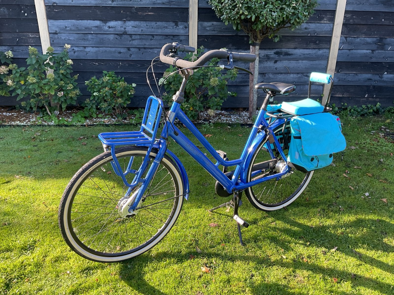 Damesfiets BSP La dolce vita Lage Instap 7 Versnellingen, Zo goed als nieuw, Trommelrem, Ophalen, Overige merken