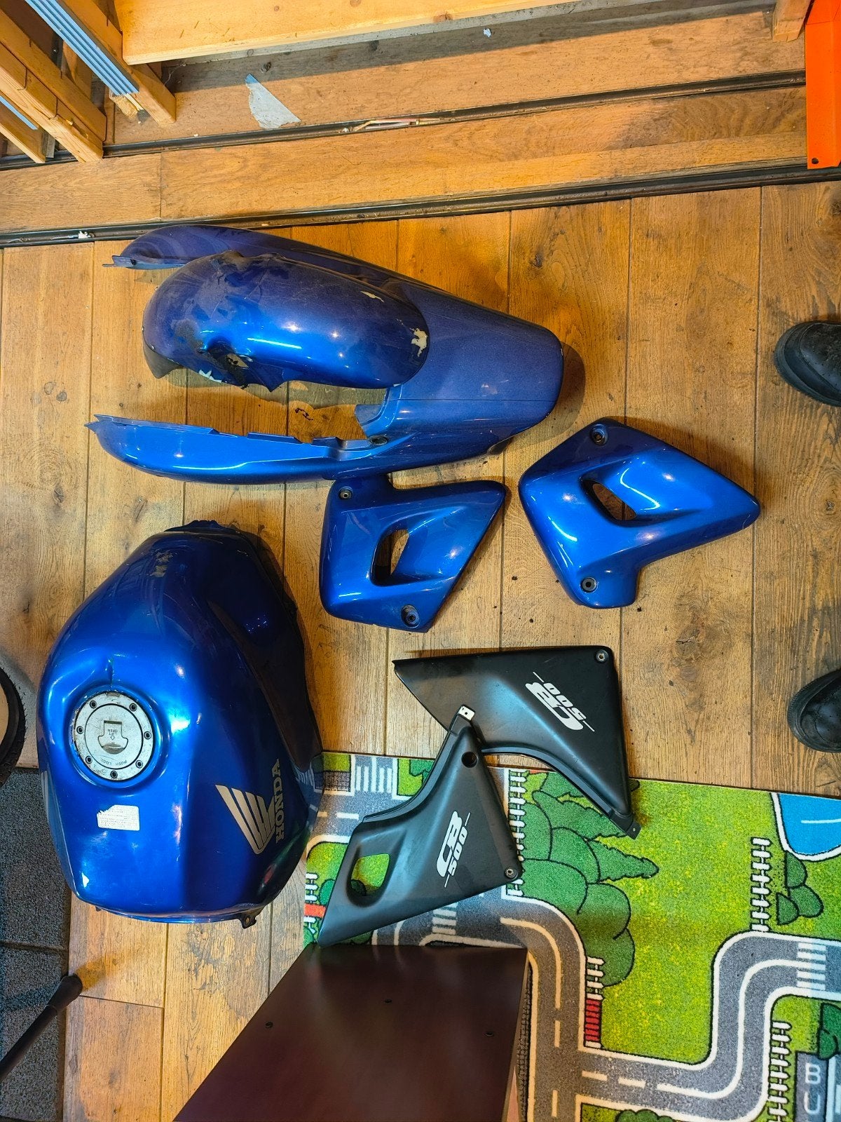 Kappen set + tank cb500 MOET WEG!!!!!!!, Fietsen en Brommers, Ophalen, Gebruikt, Tank