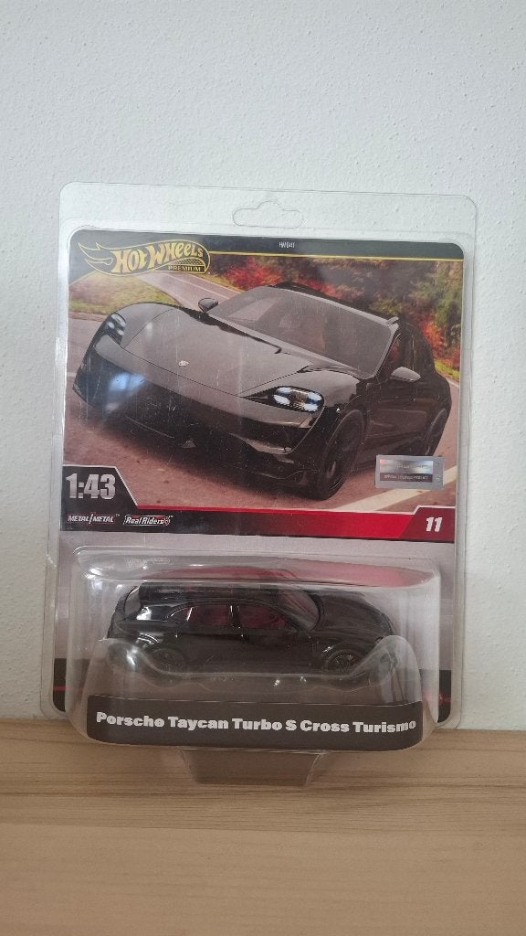Hot Wheels Premium 1/43 Porsche Taycan Turbo S CrossTurismo, Verzenden, Nieuw, Auto, Overige merken