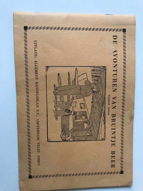 De avonturen van Bruintje Beer . Vierde Serie., Eén stripboek, Ophalen of Verzenden, Gelezen