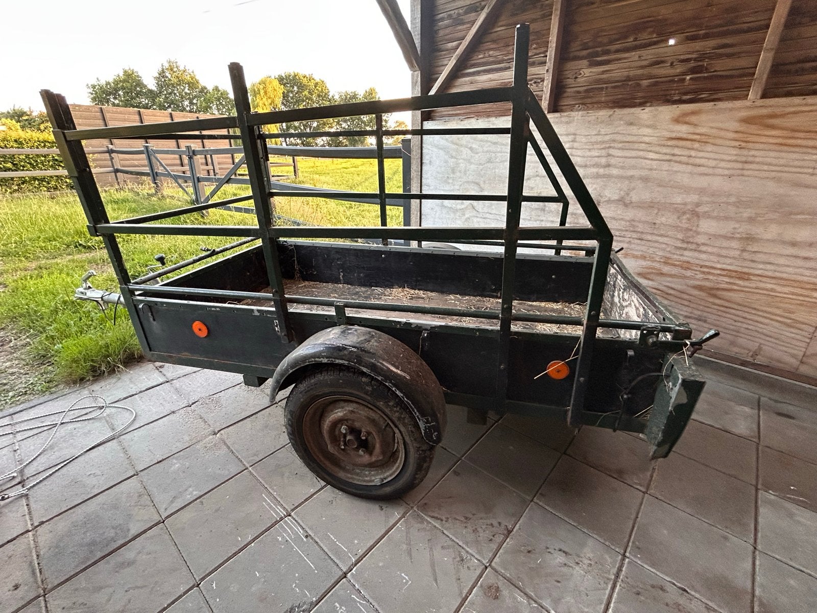 Aanhangwagen opknapper - Breed 1m, Lengte 2m, Auto diversen, Aanhangers en Bagagewagens, Ophalen, Gebruikt