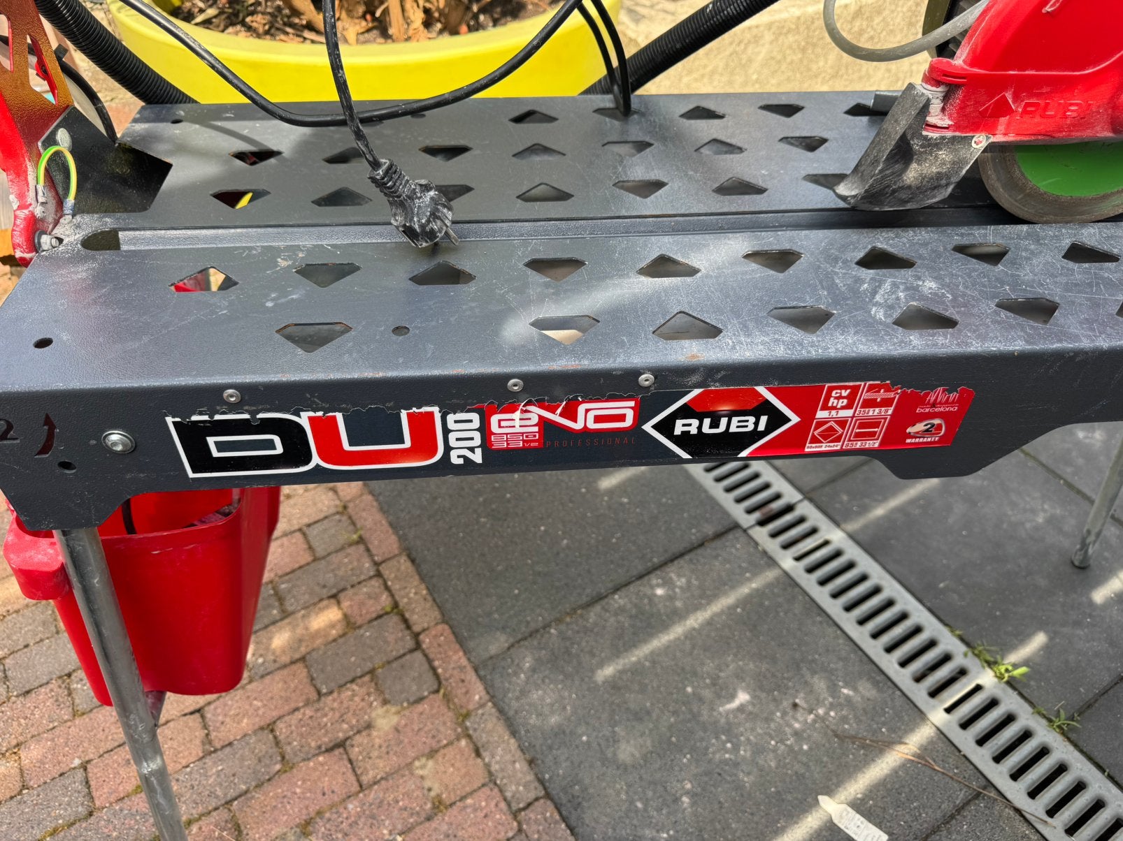Rubi DU200evo850, Ophalen, Zo goed als nieuw, 1200 watt of meer, Overige typen