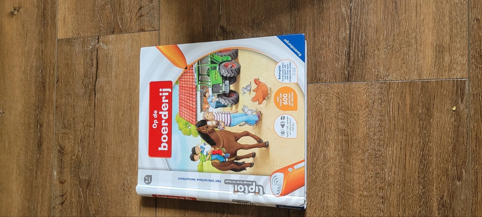 Tiptoi boek de boederij, Ophalen