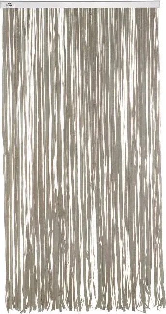 LIVN vliegenhor lines Taupe 100x230cm, Ophalen, Zo goed als nieuw, Gordijn