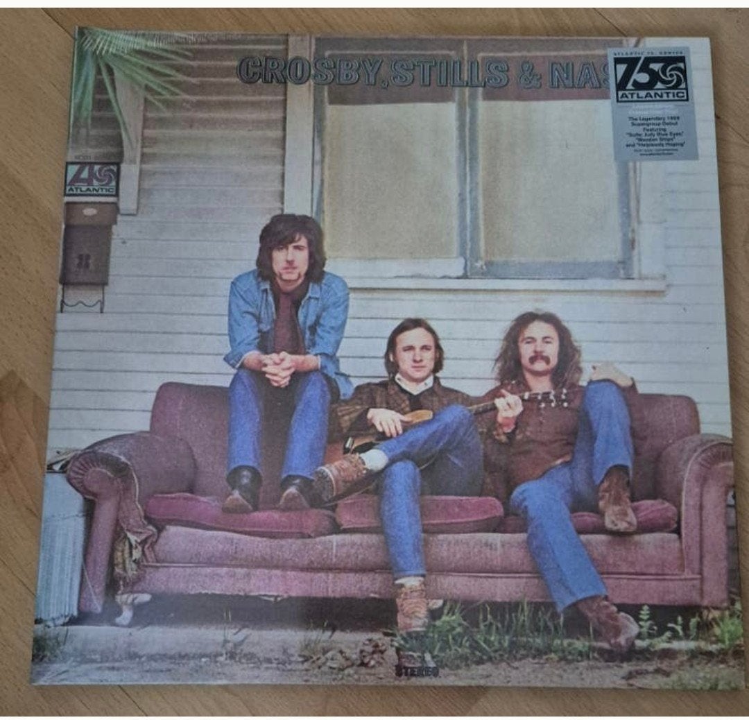 Crosby, Stills & Nash - Crosby, Stills & Nash LP Clear vinyl, LP, Ophalen of Verzenden, Zo goed als nieuw, 12 inch
