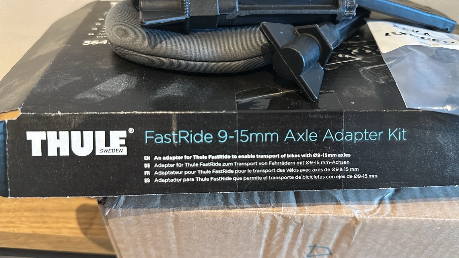 Thule FastRide Adapter Kit 9-15mm As Adapter, Fietsen en Brommers, Ophalen of Verzenden, Zo goed als nieuw