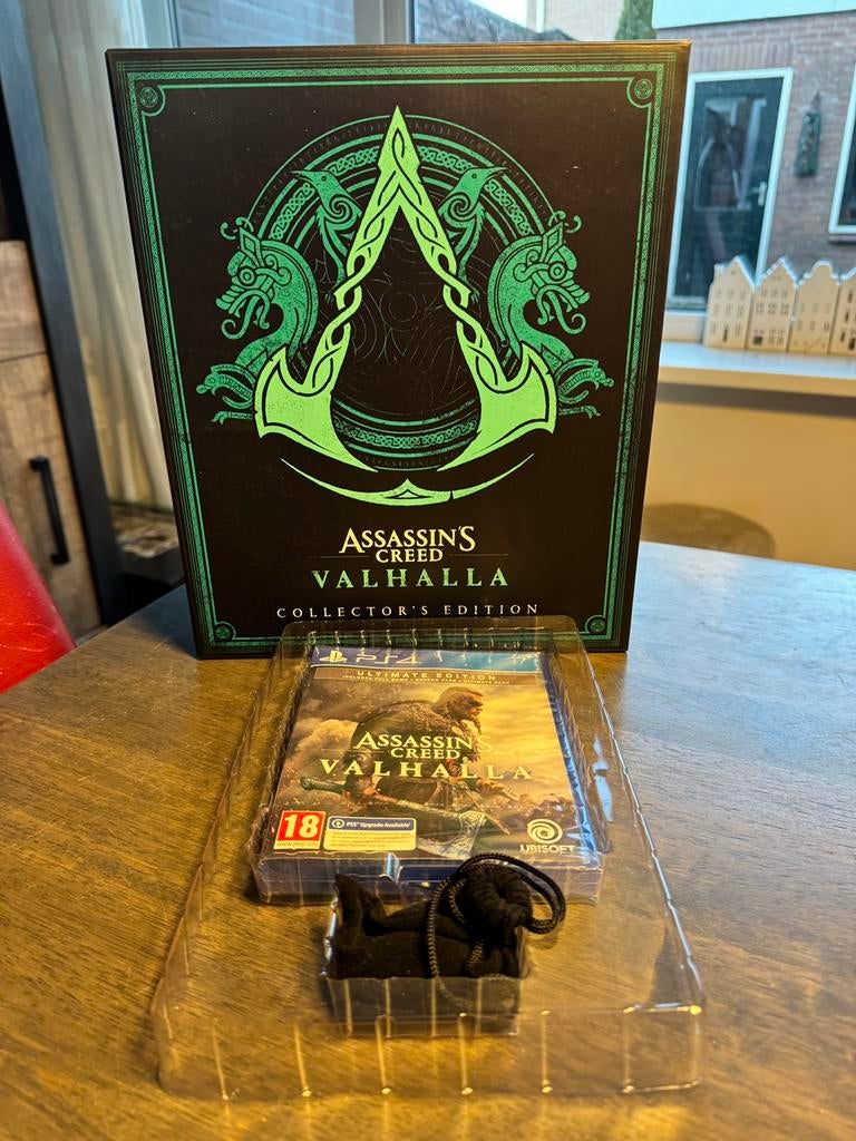 Assassins creed valhalla ps4 collectors edition, Ophalen of Verzenden, Zo goed als nieuw