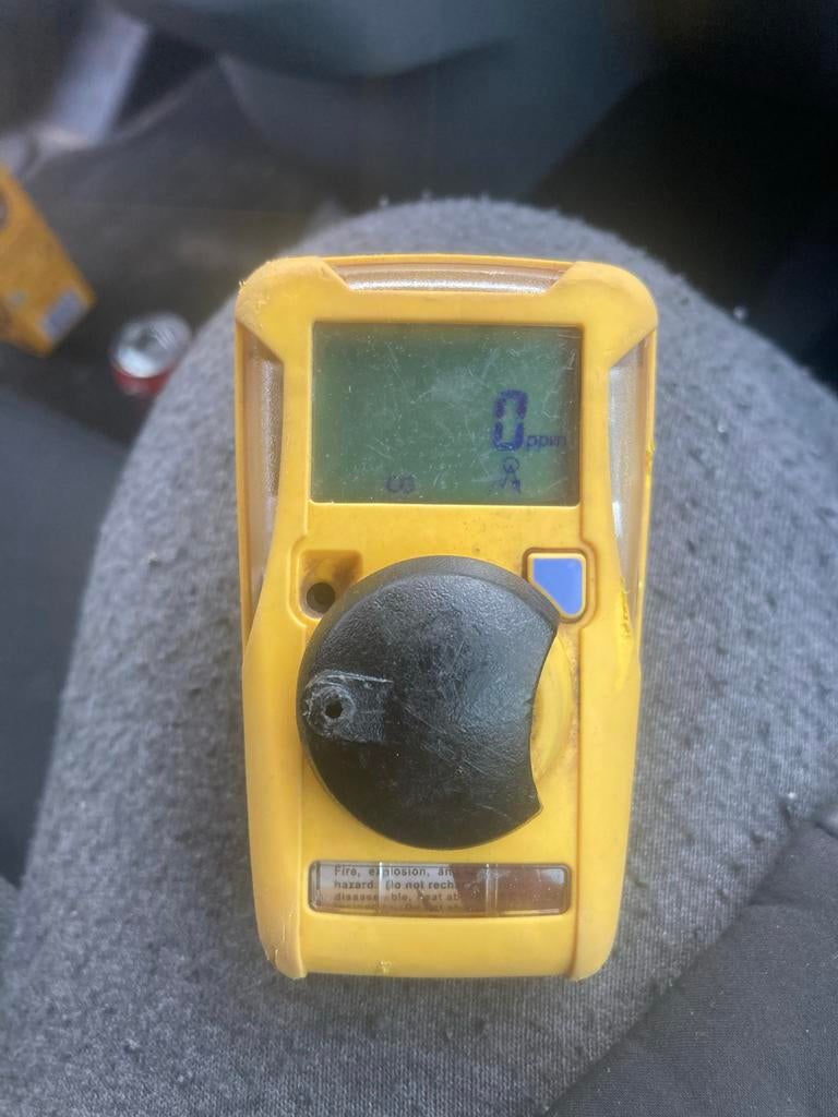 Honeywell BW Clip Enkelgas Detector - Onderhoudsvrij, Ophalen of Verzenden, Gebruikt, Overige meters