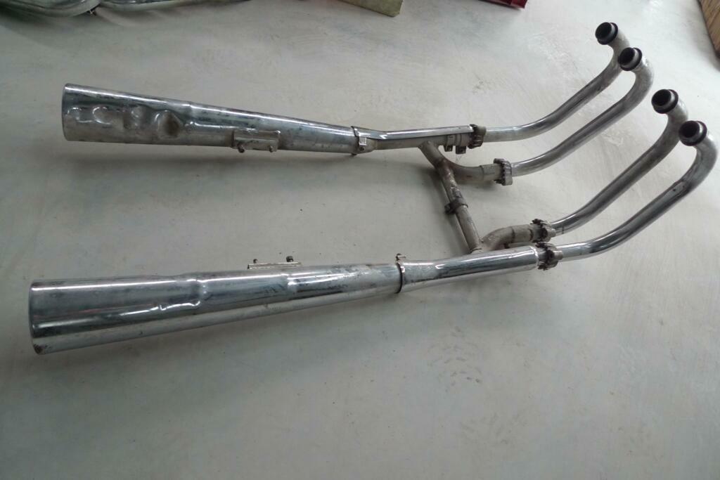 Uitlaatsysteem Suzuki gsx 400 f, Motoren, Ophalen, Gebruikt