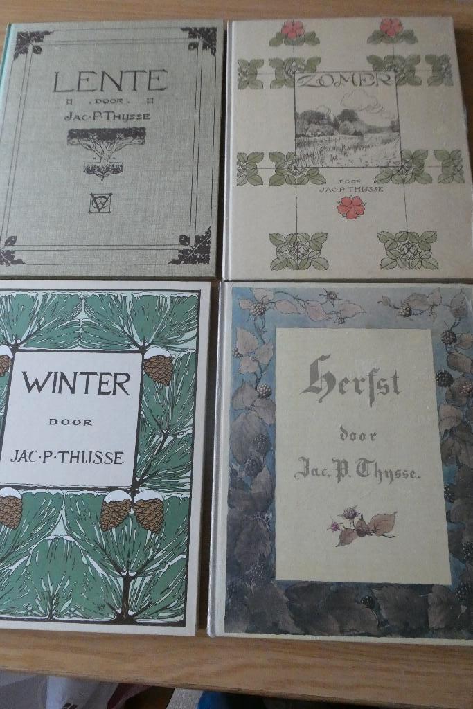 Verkade plaatjesboek Thijsse-serie Lente-zomer-herfst winter, Boeken, Ophalen of Verzenden, Nieuw, Jac. P. Thijsse, Plaatjesalbum