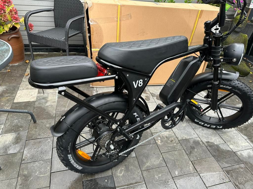 fatbike v8 ouxi, Nieuw, 59 cm of meer, 50 km per accu of meer, Ophalen