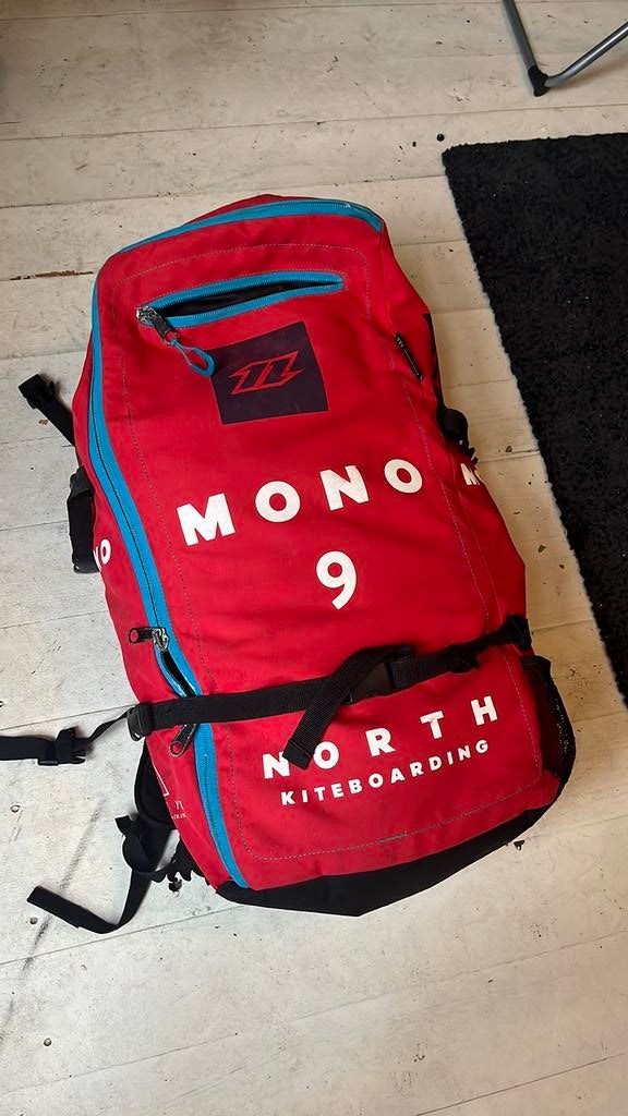 North / duotone 9m mono 2019 kite, Geen board, Ophalen of Verzenden, Gebruikt, 9 m²