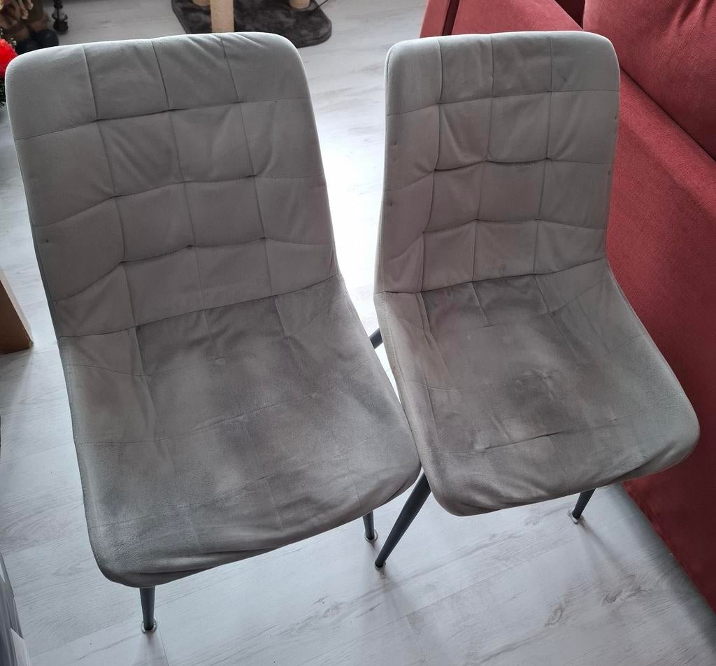 Set van 2 eetkamerstoelen, Ophalen, Zo goed als nieuw, Vier