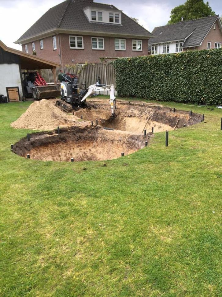 Grond en sloop werkzaamheden mini graver huren ?