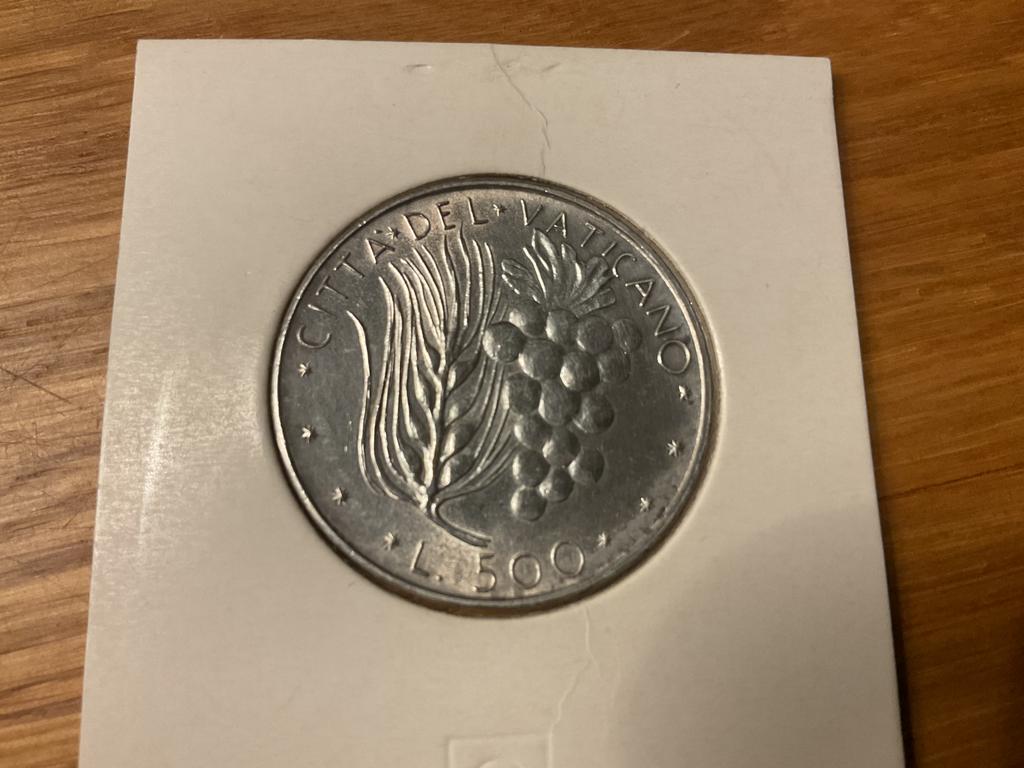 Vaticaan 500 lire 1973 zilver, Ophalen of Verzenden, Overige landen, Zilver