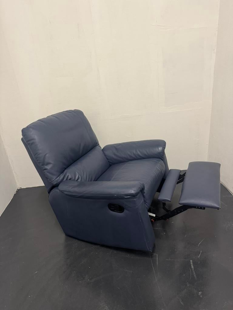 Rubelli Relaxfauteuil, Ophalen, Zo goed als nieuw, 50 tot 75 cm, Leer
