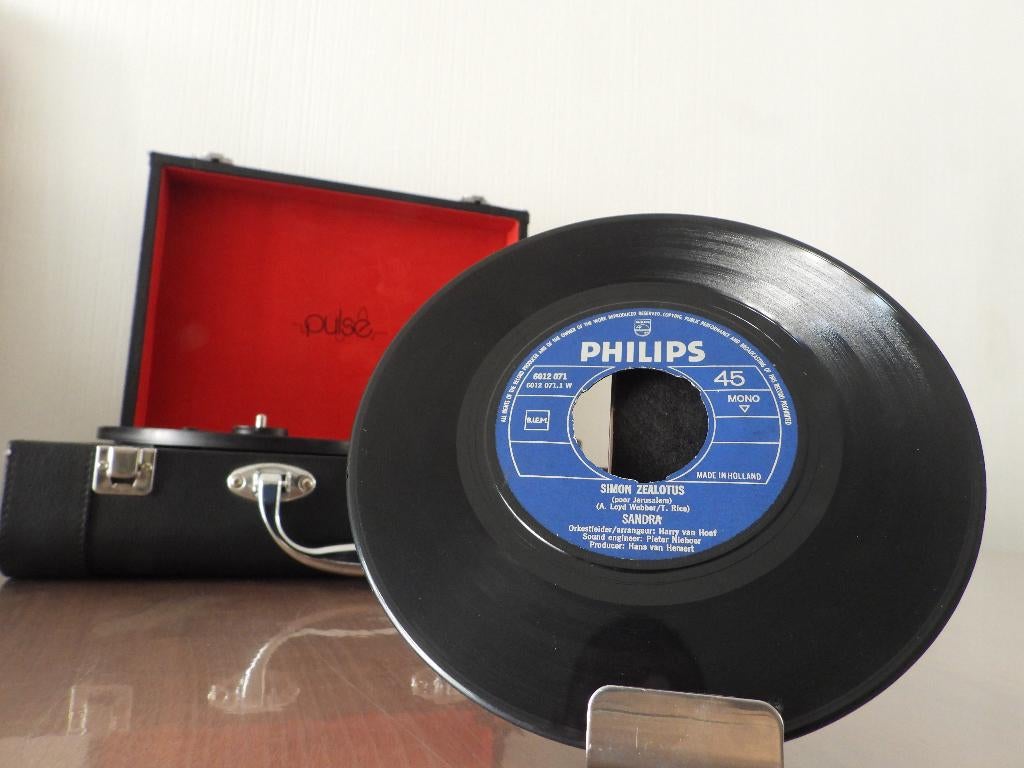 Sandra – Simon Zealotes - Look on up at the bottom 1970 Nl, Ophalen of Verzenden, Gebruikt, Pop, Single