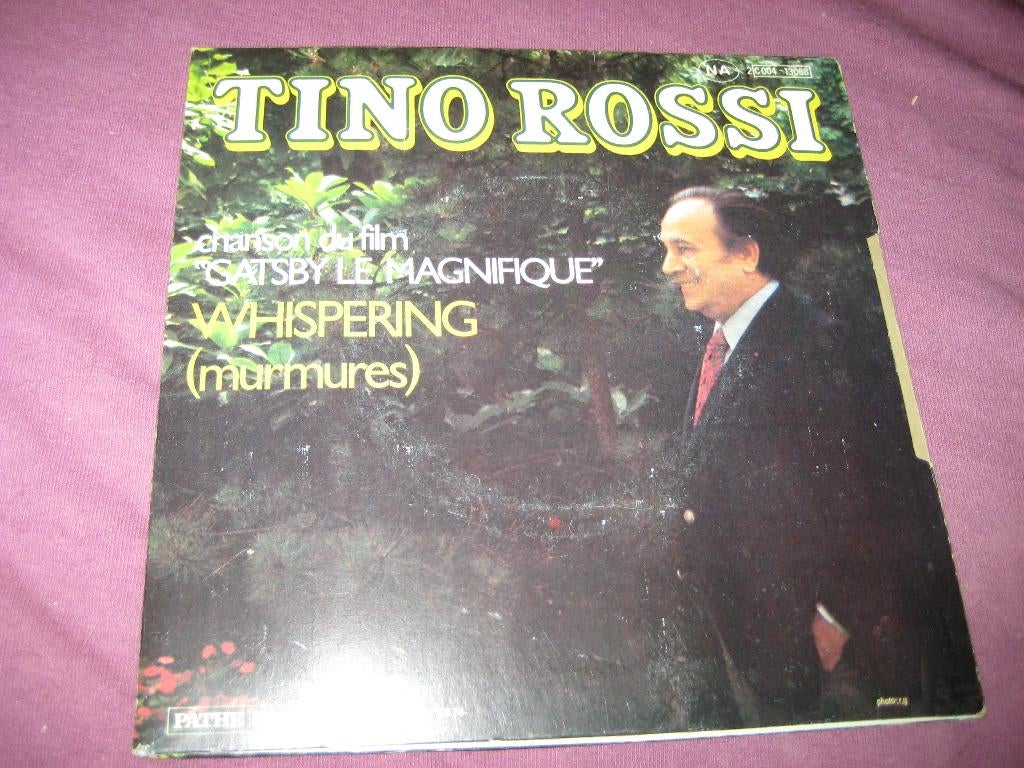 Tino Rossi: Whispering, Cd's en Dvd's, Vinyl Singles, Ophalen of Verzenden, Zo goed als nieuw, Pop, Single