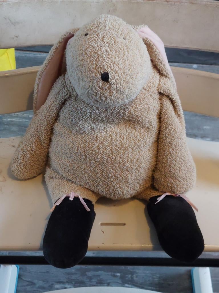Schattig Knuffel Konijn - Zo Goed Als Nieuw, Ophalen of Verzenden, Zo goed als nieuw, Konijn