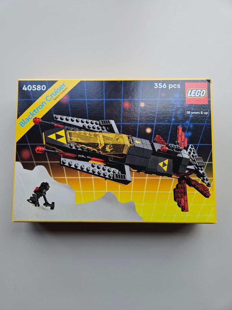 Vintage Lego Blacktron Cruiser 40580 - Complete Set, Ophalen of Verzenden, Zo goed als nieuw, Complete set, Lego