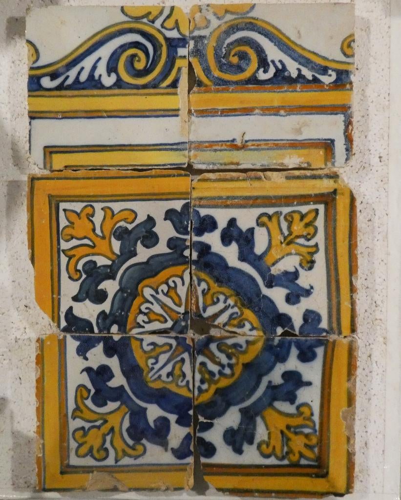 Portugese tegels, 17e eeuw, Antiek en Kunst, Verzenden