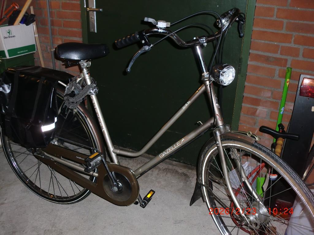 Te koop mooi Gazelle fiets., Ophalen, Versnellingen, 56 cm of meer, Zo goed als nieuw
