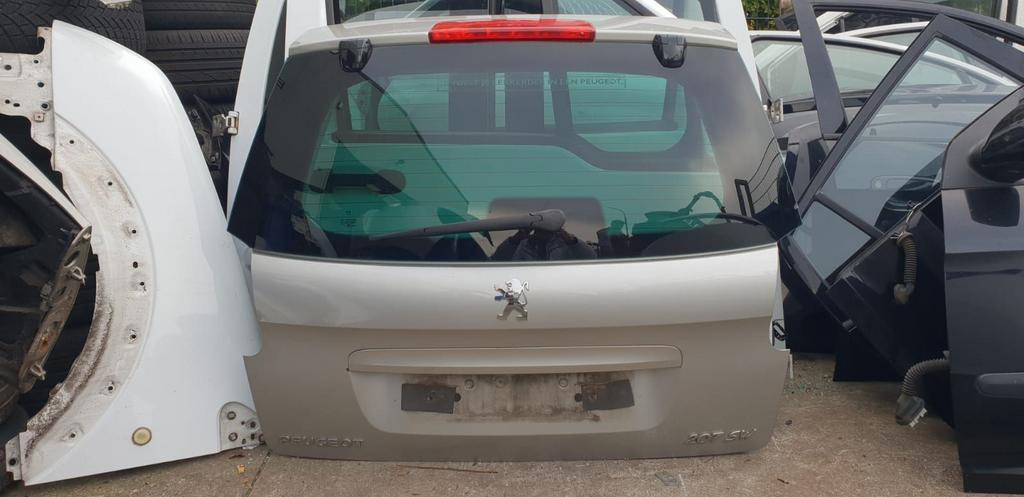 PEUGEOT 207 SW ACHTERKLEP BJ 2006 TOT 2012, Gebruikt, -, Ophalen of Verzenden, Achter