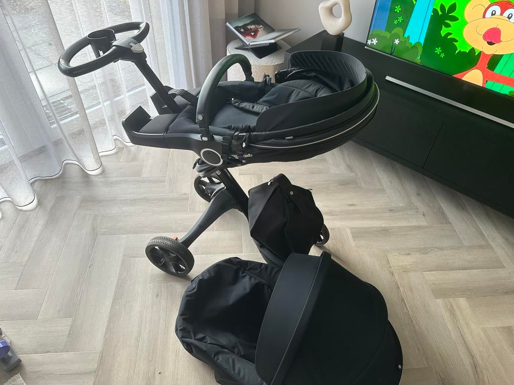 Stokke Xplory kinderwagen te koop, complete set!, Ophalen, Zo goed als nieuw, Kinderwagen, Overige merken