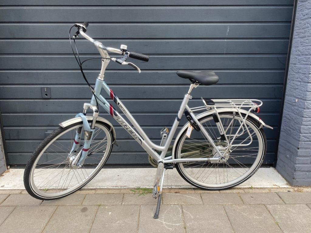 Gebruikte Damesfietsen 28 inch met garantie en aankoopbon, Versnellingen, Ophalen, Overige merken, 53 tot 56 cm