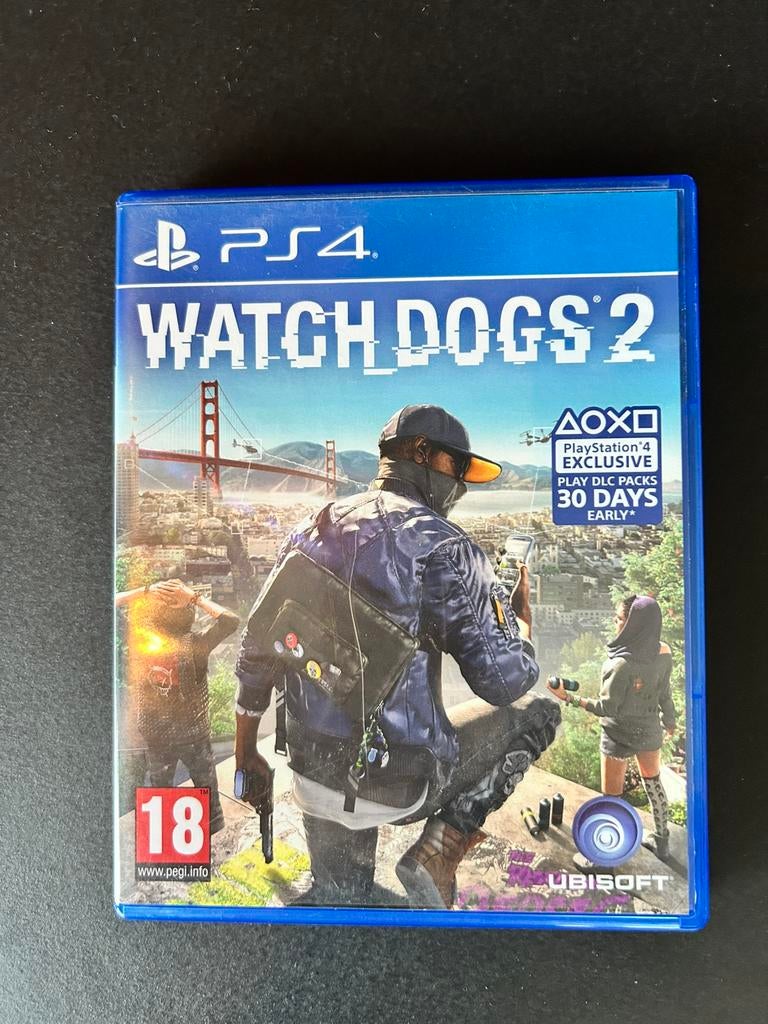 PS4 - Watchdogs 2, Spelcomputers en Games, Avontuur en Actie, Vanaf 18 jaar, 1 speler, Ophalen of Verzenden