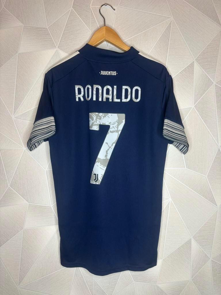 Juventus Uit 2020/2021 Ronaldo, Maat M, Ophalen of Verzenden, Zo goed als nieuw, Shirt