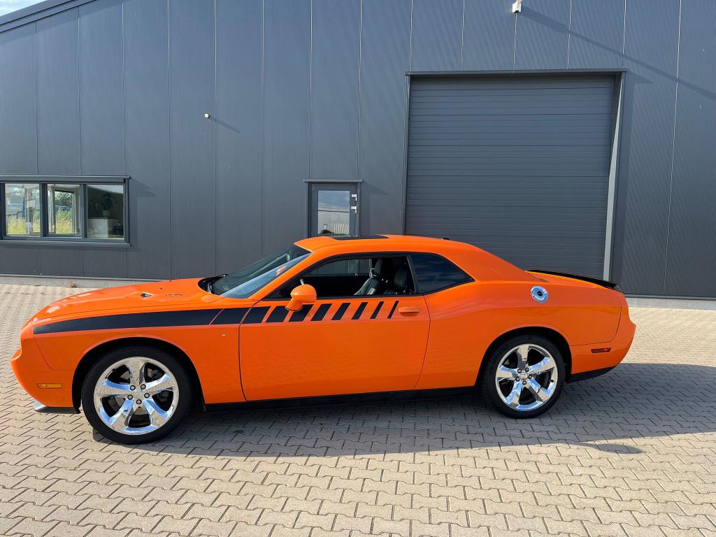 Dodge Challenger R/T Plus 5.7 Hemi V8 2014 , Auto's, Automaat, Euro 5, Achterwielaandrijving, Leder