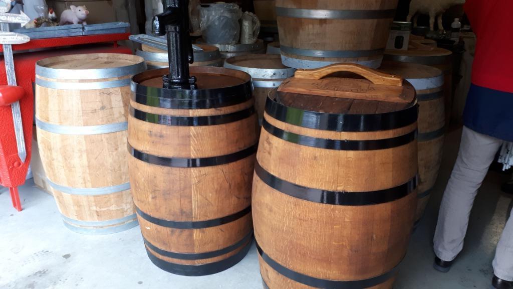 regentonnen, houten ijsbaden, houtenton whisky vaten, 150 liter of meer, Ophalen of Verzenden, Nieuw, Hout