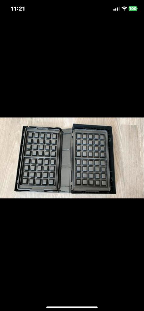 Tefal platen set, Ophalen of Verzenden, Uitneembare platen, Nieuw