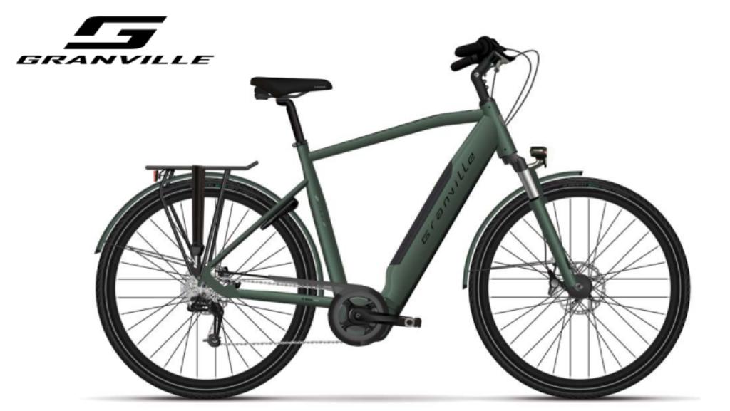 Granville E-Urban 10 Elektrische Herenfiets, Fietsen en Brommers, Fietsen | Heren | Herenfietsen, Nieuw, Overige merken, 53 tot 57 cm