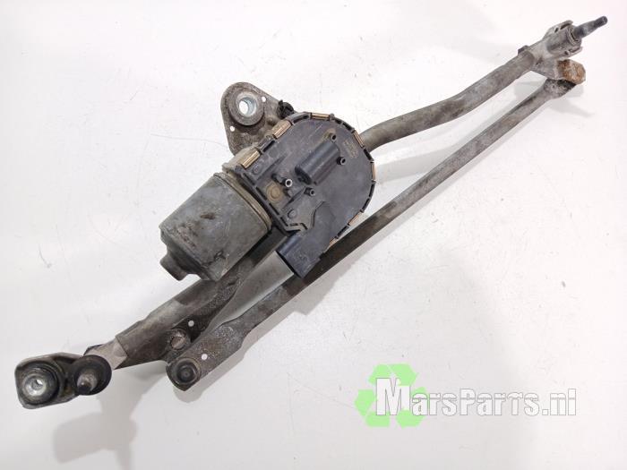 Ruitenwismotor + Mechaniek van een Audi A6, Gebruikt, -, -, -