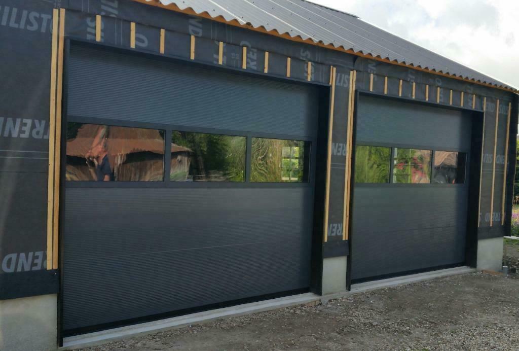 Garagedeuren-Overheaddeuren-Industriedeuren heel Nederland, Ophalen, 120 cm of meer, 215 cm of meer, Garagedeur