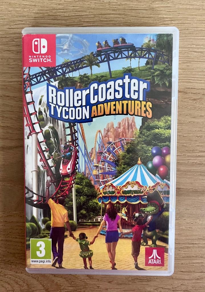 Nintendo Switch game - RollerCoaster Tycoon Adventures, Spelcomputers en Games, Games | Nintendo Switch, 1 speler, Ophalen of Verzenden